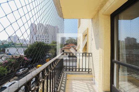 Varanda da Sala de apartamento para alugar com 3 quartos, 104m² em Perdizes, São Paulo