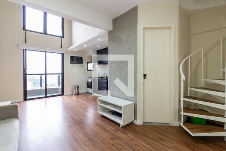 Sala de apartamento para alugar com 2 quartos, 90m² em Moema, São Paulo