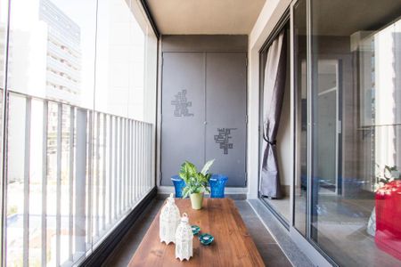 Apartamento à venda com 36m², 1 quarto e 1 vagaVaranda