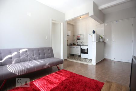 Sala de apartamento para alugar com 1 quarto, 40m² em Bela Vista, São Paulo