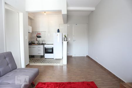 Sala de apartamento para alugar com 1 quarto, 40m² em Bela Vista, São Paulo