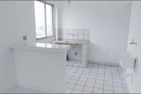 cozinha/lavanderia  de apartamento para alugar com 1 quarto, 44m² em Vila do Encontro, São Paulo