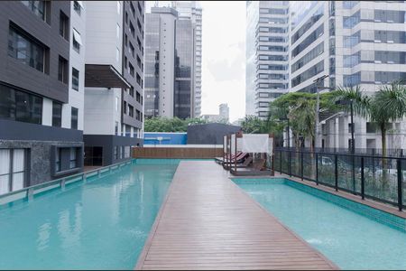 PISCINA de apartamento para alugar com 2 quartos, 69m² em Cidade Monções, São Paulo