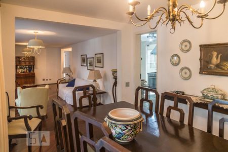 Sala de apartamento para alugar com 4 quartos, 210m² em Indianópolis, São Paulo