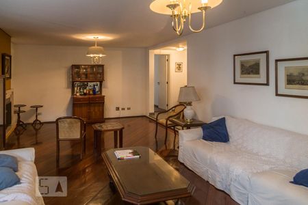 Sala de apartamento para alugar com 4 quartos, 210m² em Indianópolis, São Paulo