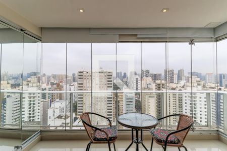 Sala/Quarto de apartamento para alugar com 1 quarto, 36m² em Brooklin, São Paulo