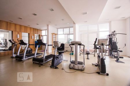Apartamento para alugar com 55m², 1 quarto e 1 vaga Apartamento para alugar com 55m², 1 quarto e 1 vagaAcademia
