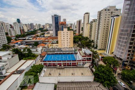 Vista Varanda Sala de apartamento para alugar com 1 quarto, 55m² em Vila Olimpia, São Paulo
