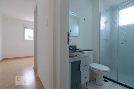Apartamento à venda com 60m², 2 quartos e 1 vagaSuite, banheiro da suite, banheiro social, vistos do quarto