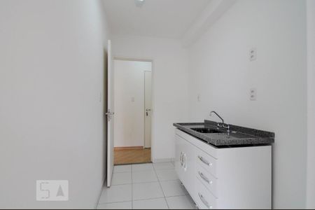 Apartamento à venda com 60m², 2 quartos e 1 vagaCozinha e entrada do apartamento
