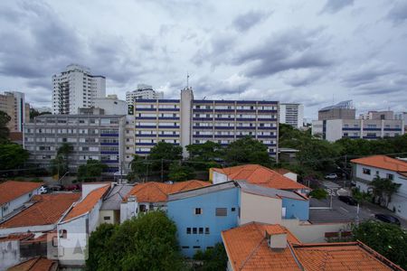 VISTA SALA de apartamento para alugar com 2 quartos, 80m² em Vila Clementino, São Paulo