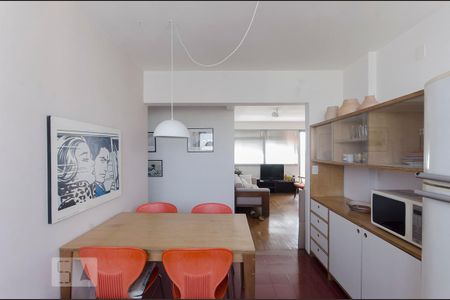 cozinha de apartamento para alugar com 2 quartos, 85m² em Sumaré, São Paulo