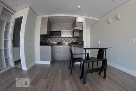 Cozinha planejada de apartamento para alugar com 1 quarto, 42m² em Paraíso, São Paulo