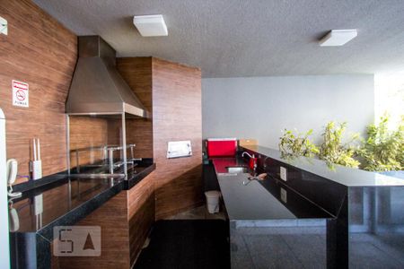 Studio para alugar com 36m², 1 quarto e 1 vagaChurrasqueira