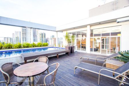 Studio para alugar com 36m², 1 quarto e 1 vagaPiscina Cobertura