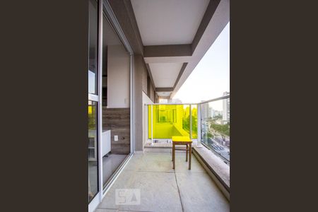 Studio para alugar com 36m², 1 quarto e 1 vagaVaranda