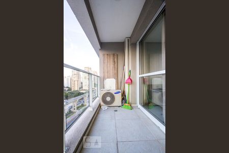 Studio para alugar com 36m², 1 quarto e 1 vagaVaranda