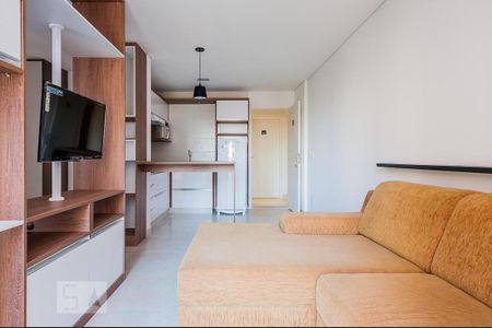 Sala de apartamento à venda com 1 quarto, 40m² em Cambuí, Campinas