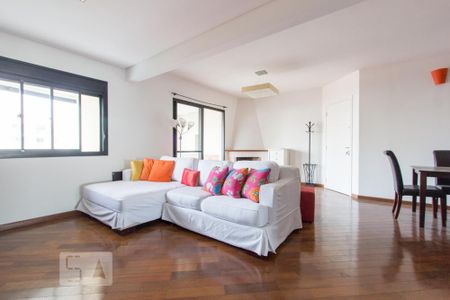 Sala de apartamento para alugar com 2 quartos, 112m² em Campo Belo, São Paulo