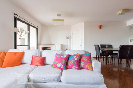 Sala de apartamento para alugar com 2 quartos, 112m² em Campo Belo, São Paulo