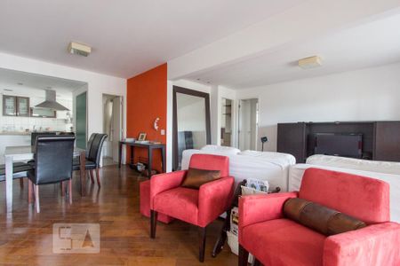 Sala de apartamento para alugar com 2 quartos, 112m² em Campo Belo, São Paulo