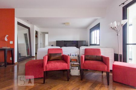 Sala de apartamento para alugar com 2 quartos, 112m² em Campo Belo, São Paulo