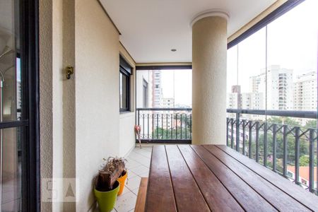 Varanda Sala de apartamento para alugar com 2 quartos, 112m² em Campo Belo, São Paulo