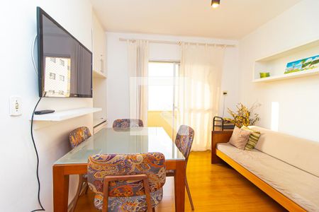 Sala de apartamento para alugar com 1 quarto, 35m² em Morro dos Ingleses, São Paulo