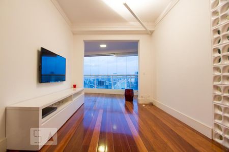 Sala de apartamento para alugar com 1 quarto, 54m² em Cidade Monções, São Paulo
