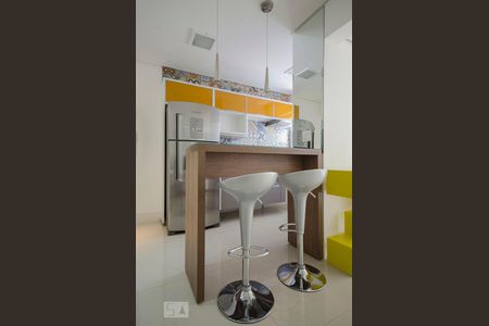 Area da cozinha de kitnet/studio à venda com 1 quarto, 32m² em Bela Vista, São Paulo