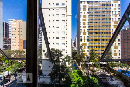 Vista Sala de apartamento para alugar com 3 quartos, 110m² em Itaim Bibi, São Paulo