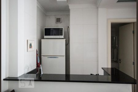 Cozinha de apartamento para alugar com 1 quarto, 45m² em Jardim Paulista, São Paulo