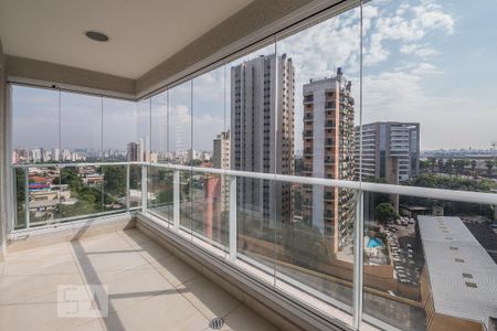 Varanda de apartamento para alugar com 1 quarto, 49m² em Campo Belo, São Paulo