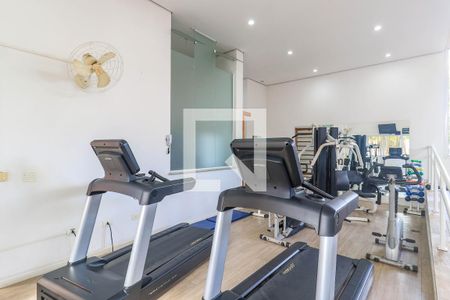Área comum - Academia de apartamento à venda com 3 quartos, 177m² em Campo Belo, São Paulo