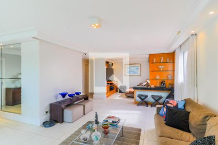 Sala de apartamento à venda com 3 quartos, 177m² em Campo Belo, São Paulo