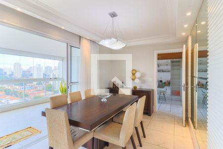 Sala de Jantar de apartamento à venda com 3 quartos, 177m² em Campo Belo, São Paulo