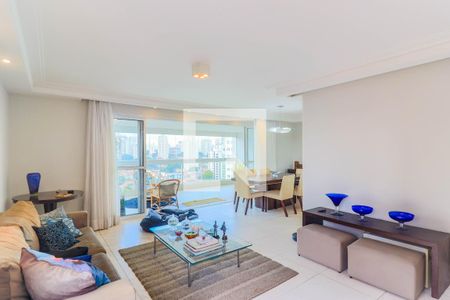 Sala de apartamento à venda com 3 quartos, 177m² em Campo Belo, São Paulo