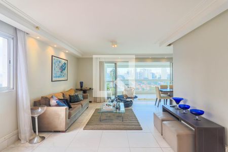 Sala de apartamento à venda com 3 quartos, 177m² em Campo Belo, São Paulo