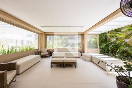 Apartamento para alugar com 46m², 1 quarto e 2 vagasÁrea comum - Churrasqueira