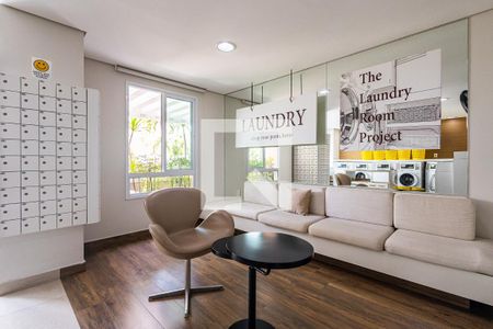 Apartamento para alugar com 46m², 1 quarto e 2 vagasLavanderia