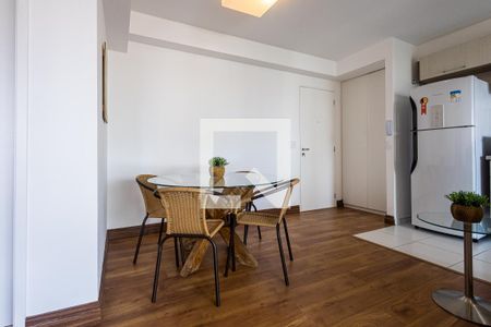 Apartamento para alugar com 46m², 1 quarto e 2 vagasSala