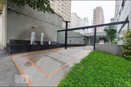 Fachada da entrada de apartamento à venda com 1 quarto, 43m² em Vila Madalena, São Paulo
