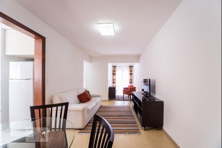 Sala de apartamento para alugar com 1 quarto, 50m² em Itaim Bibi, São Paulo