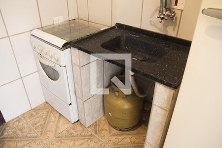 Studio à venda com 38m², 1 quarto e sem vagaDetalhe cozinha