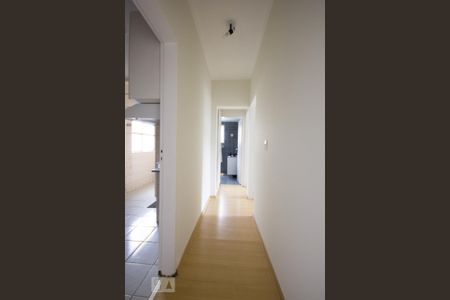 Corredor para os quartos e cozinha de apartamento para alugar com 2 quartos, 64m² em Chácara da Barra, Campinas