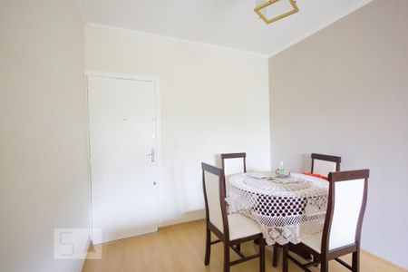 Sala de jantar e entrada principal de apartamento para alugar com 2 quartos, 64m² em Chácara da Barra, Campinas