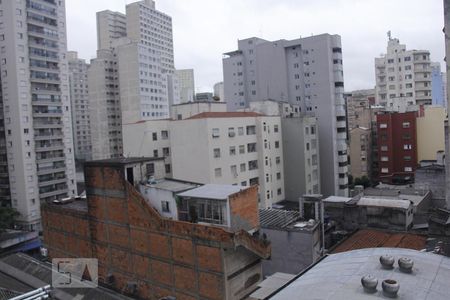 Vista do quarto de apartamento para alugar com 1 quarto, 37m² em Vila Buarque, São Paulo