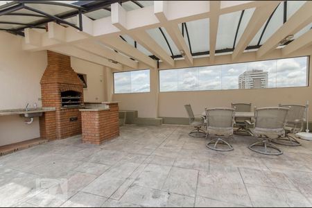 Apartamento à venda com 77m², 2 quartos e 2 vagasChurrasqueira r na coberuta