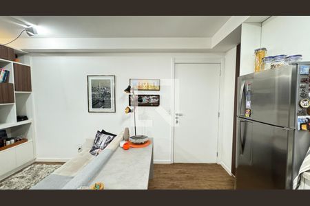 Sala de apartamento para alugar com 1 quarto, 40m² em Brooklin Paulista, São Paulo