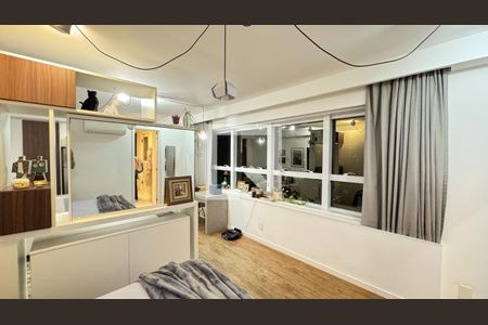 Sala de apartamento para alugar com 1 quarto, 40m² em Brooklin Paulista, São Paulo